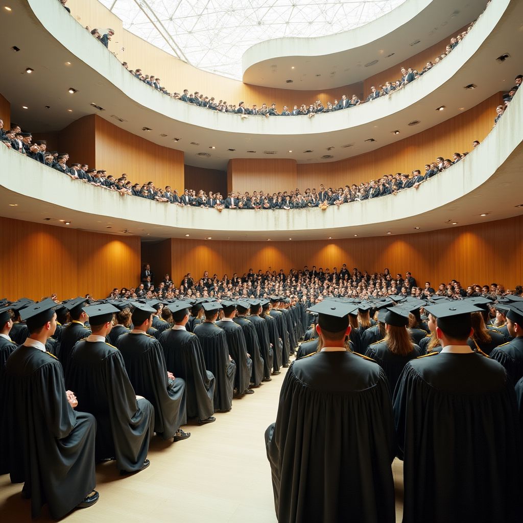 Graduación de alumnos del programa avanzado